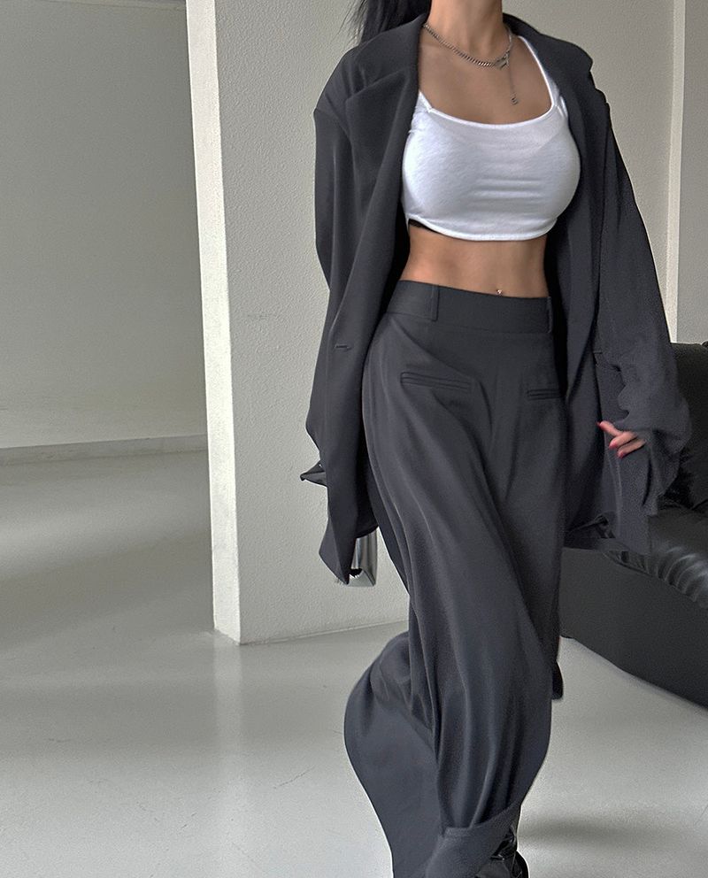 Mega Oversized Fit Blazer Jacket