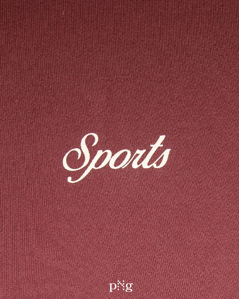 CARDIO HOODIE - BURGUNDY