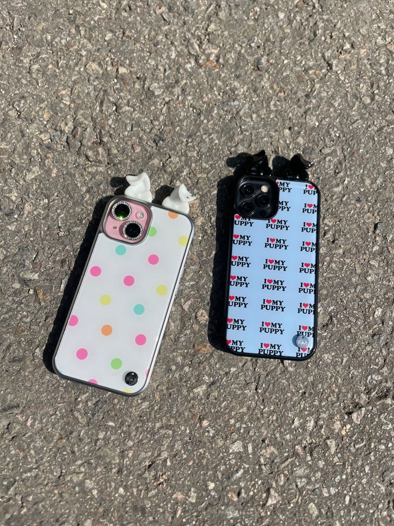 *MagSafe* | Naughty Puppy Case (Candy dots)