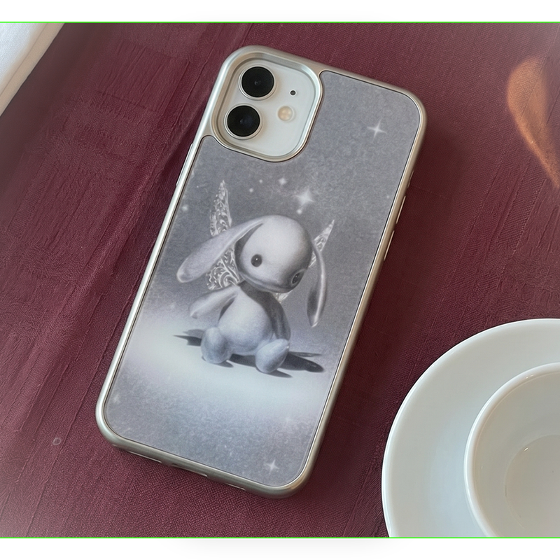 hasroom（hasroom）の「[silver glass bumper] tienne（Smartphone Accessories）」