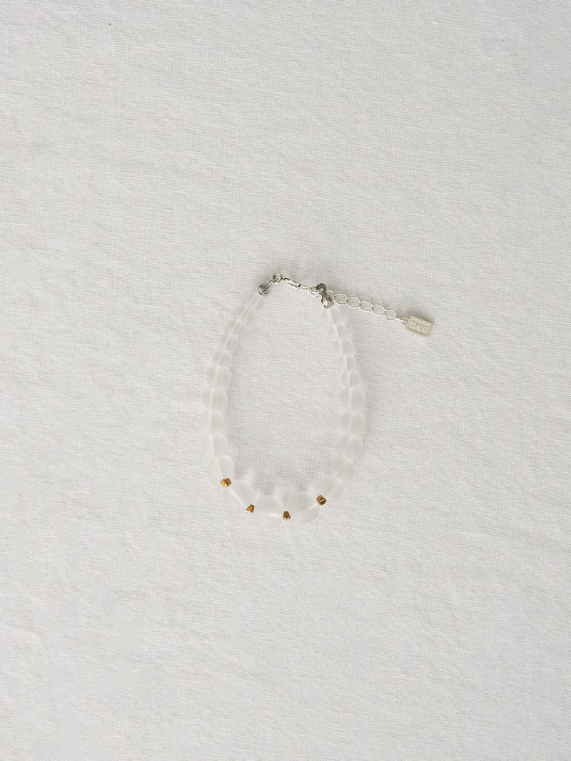 Silver925_Gradation White Quartz_B (2colors)