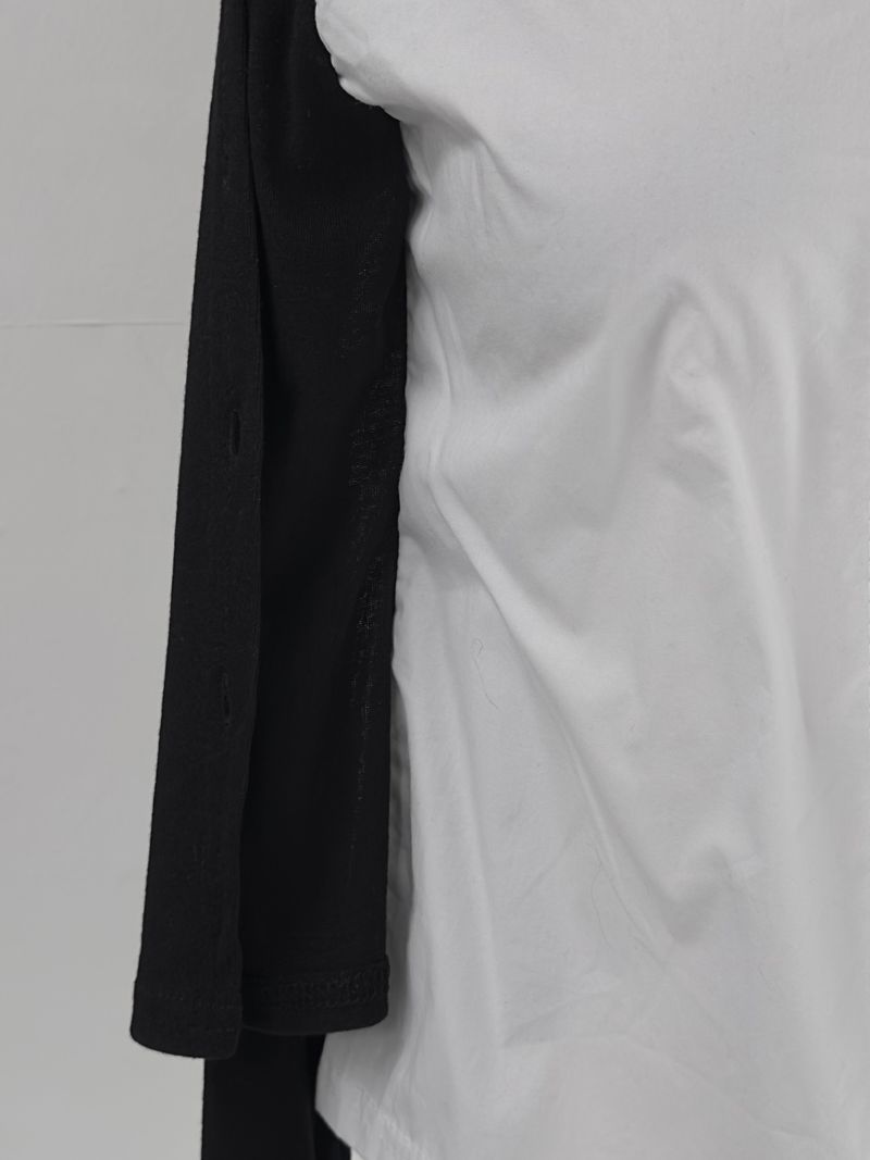 basic shirt レイヤードカーディガン (2color)