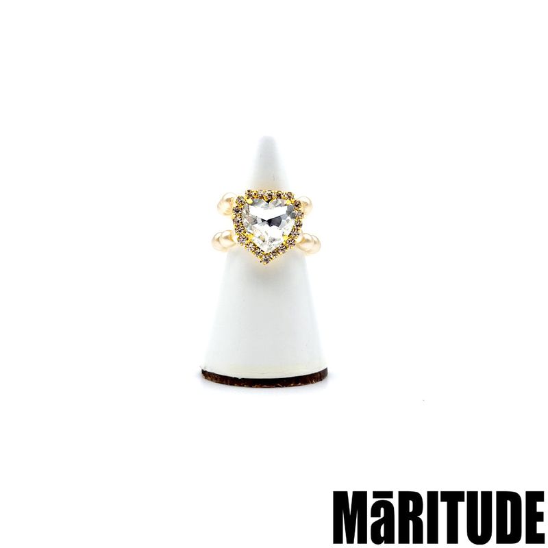 HEART BEAM RINGS (3COLOR)