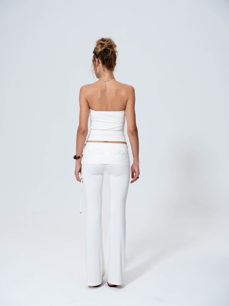 Luv Dept / Cloud-Soft Foldover Flare Pants