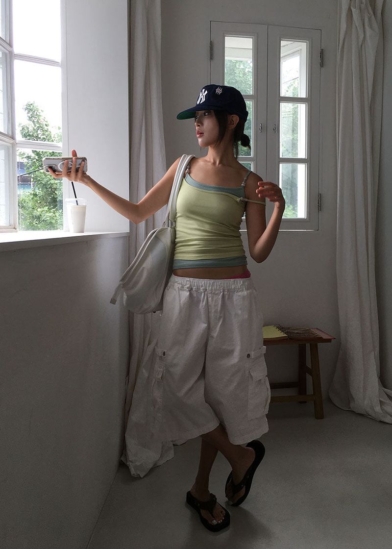 VINTAGE CARGO BERMUDA PANTS