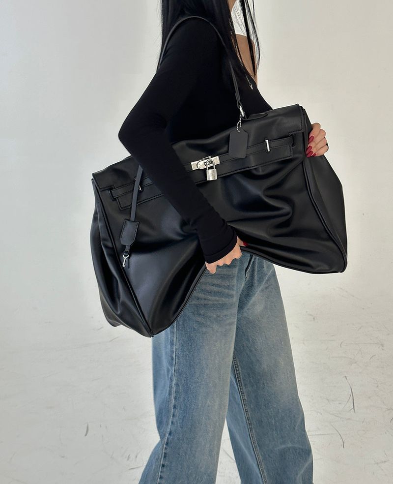 Lock set tote & cross big bag