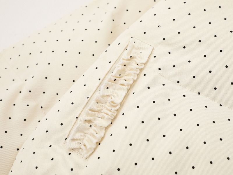 Ribbon Dot Padded Jacket 233507826