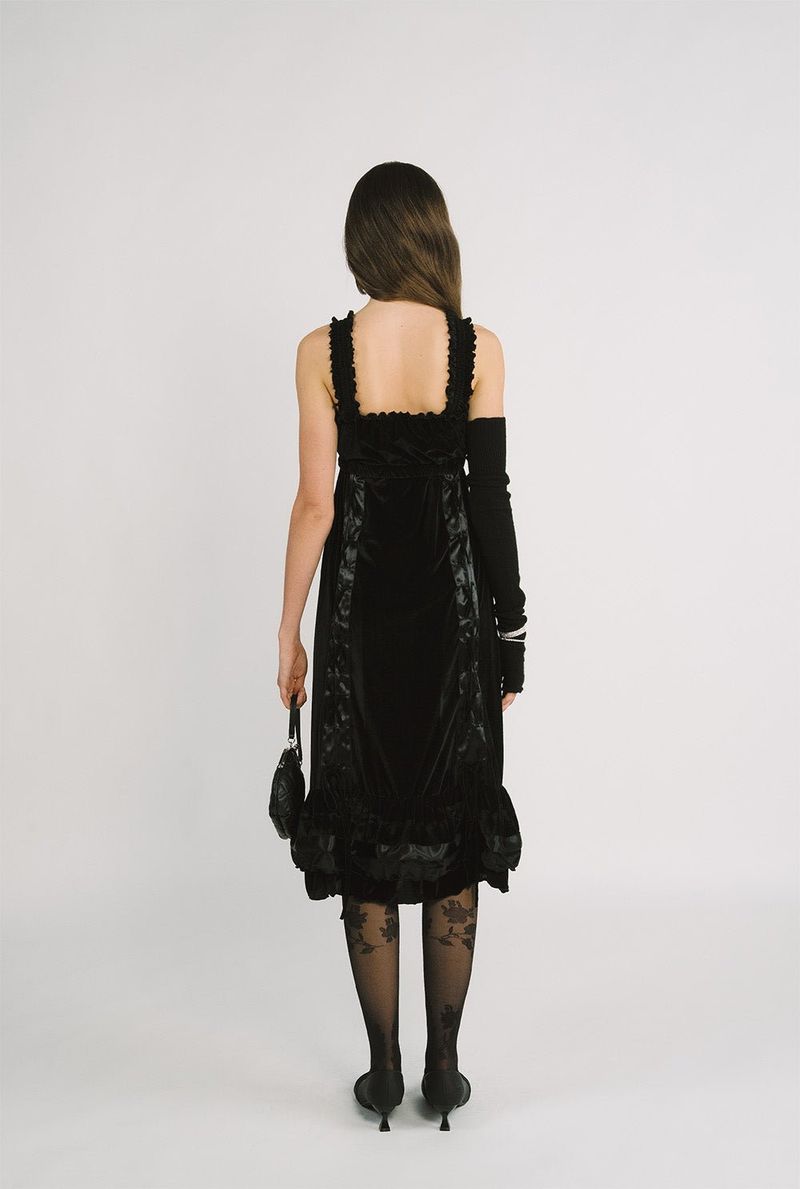 Agatha velvet dress