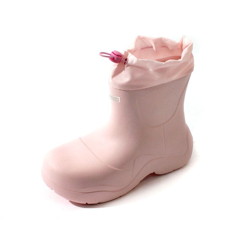  Ruby String Middle Rain Boots_R0007 (4Colors)