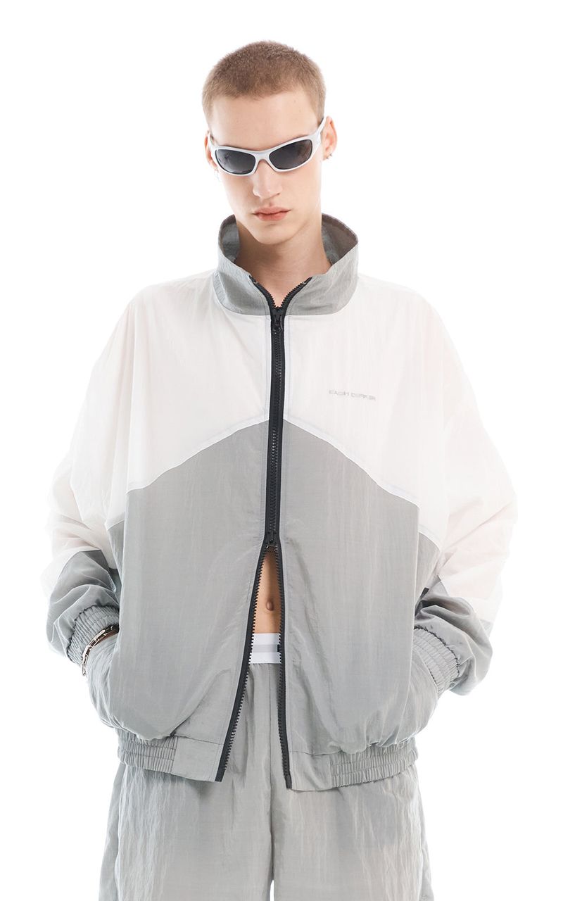 REFLECTIVE WIND BREAKER_GREY