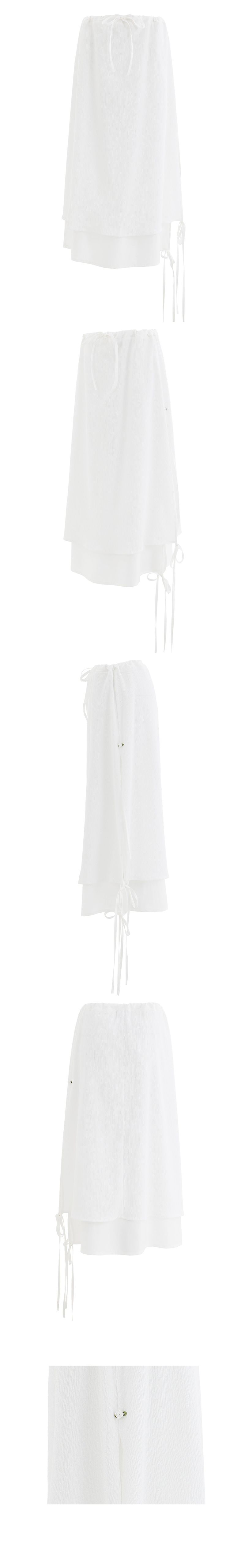 MELODY SKIRT IN WHITE
