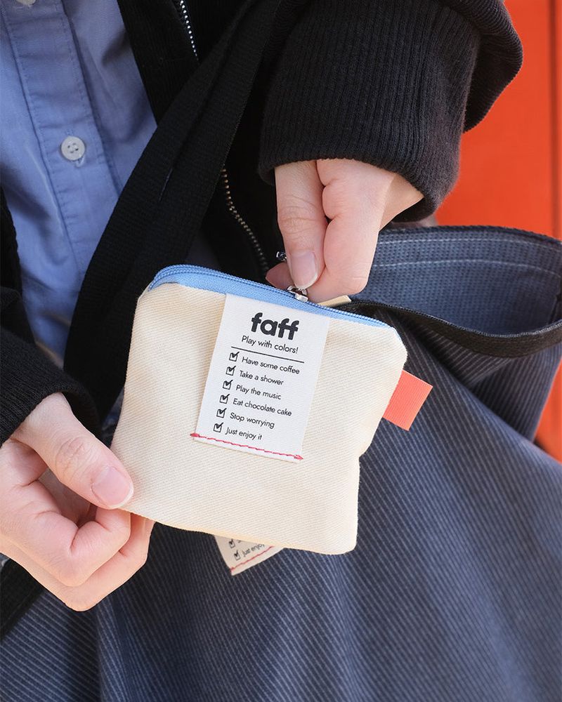 faff Pouch mini Vanilla