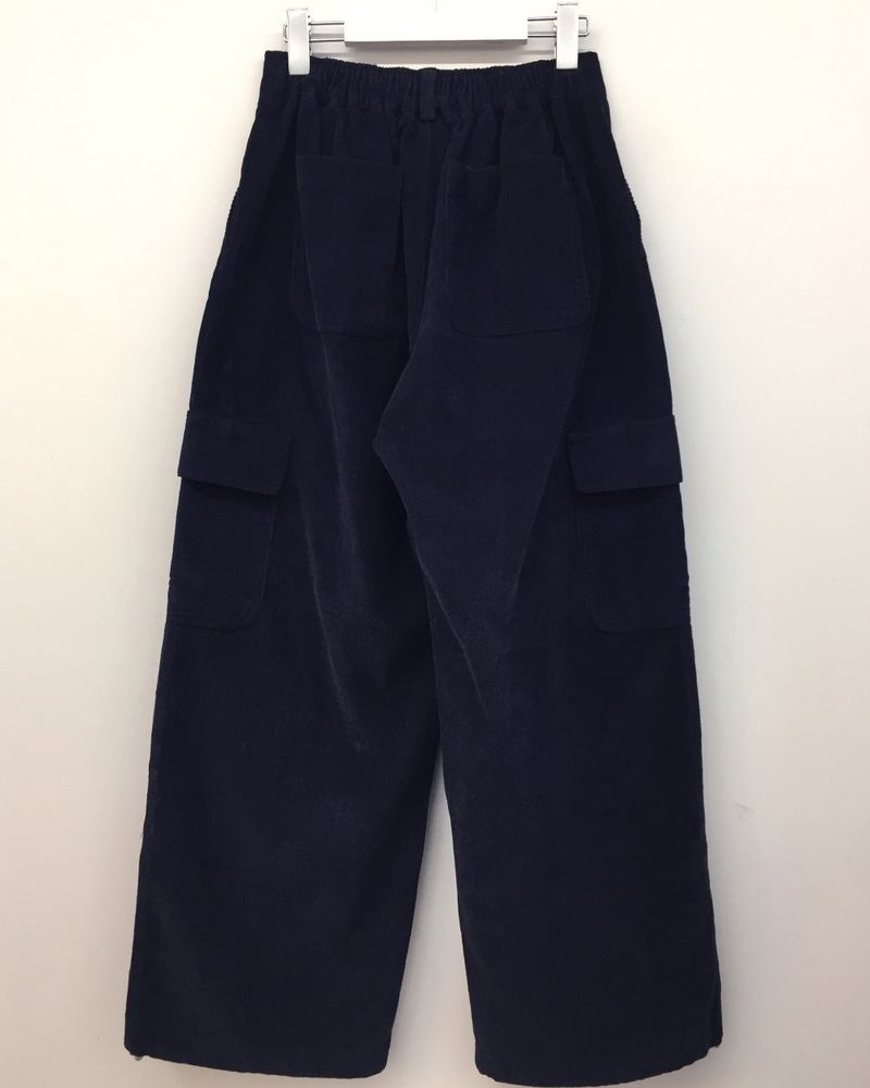 Corduroy Pintuck Cargo Pants (3color)