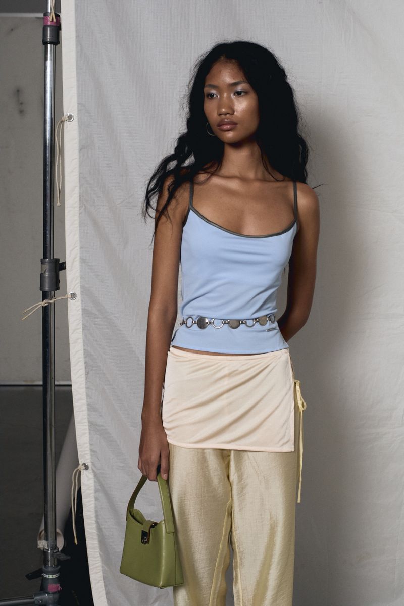 CONTRAST CAMI TANK