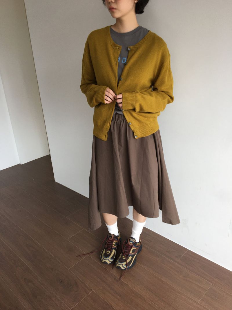 Fine Merino Wool Cardigan (8color)