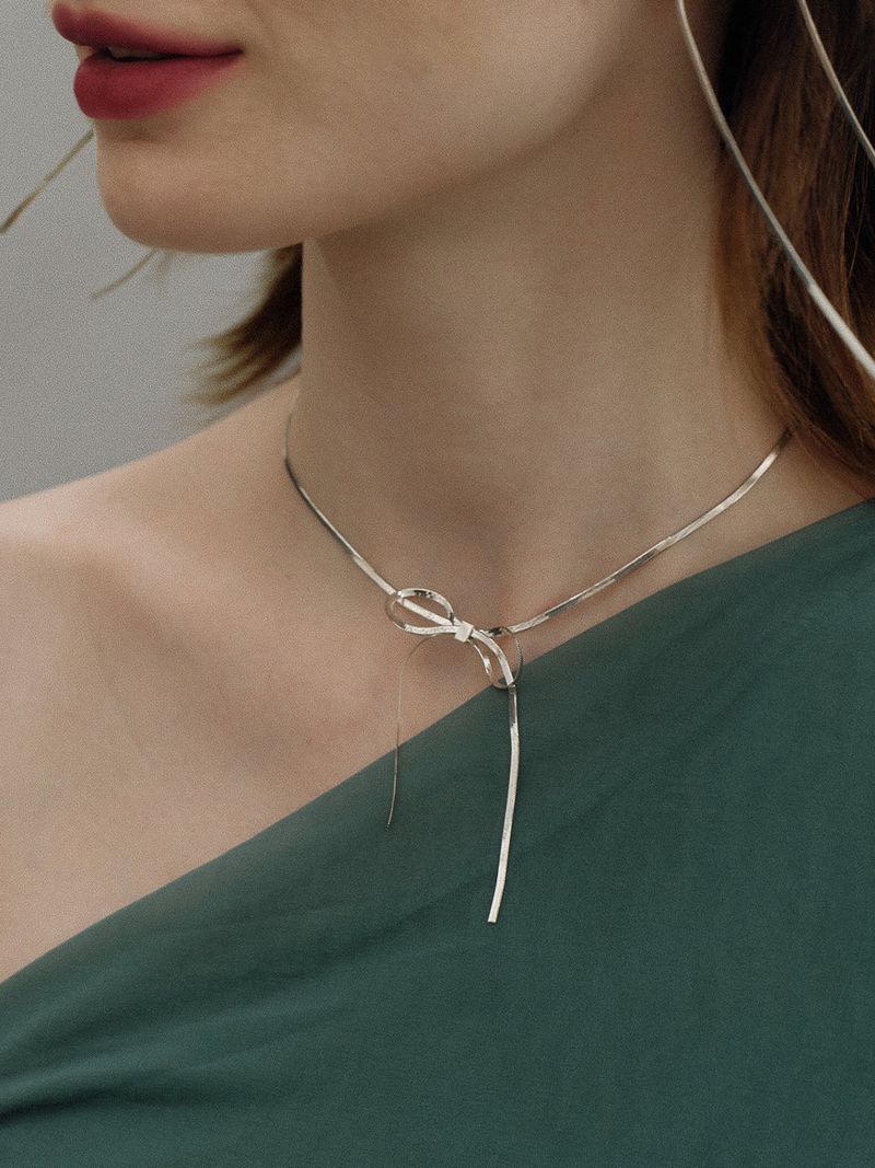 [MADE] Silver925_Snake Ribbon_N