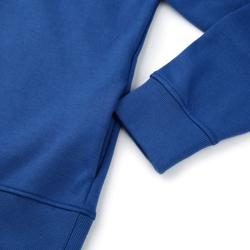 0 7 bunny ruffle hood - BLUE