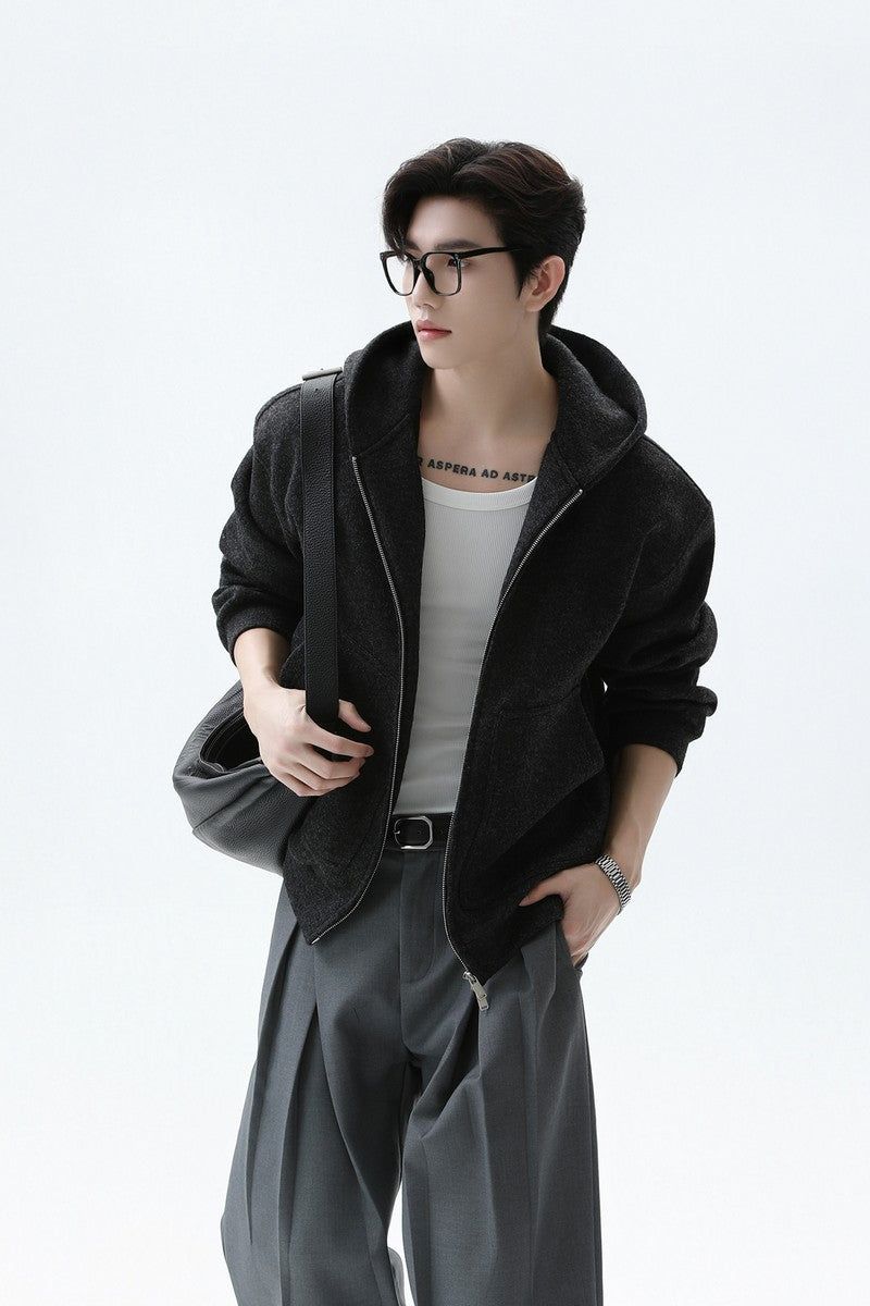 TURNTIDE（ ターンタイド）の「Wool Blend Hooded Cardigan（Tops）」