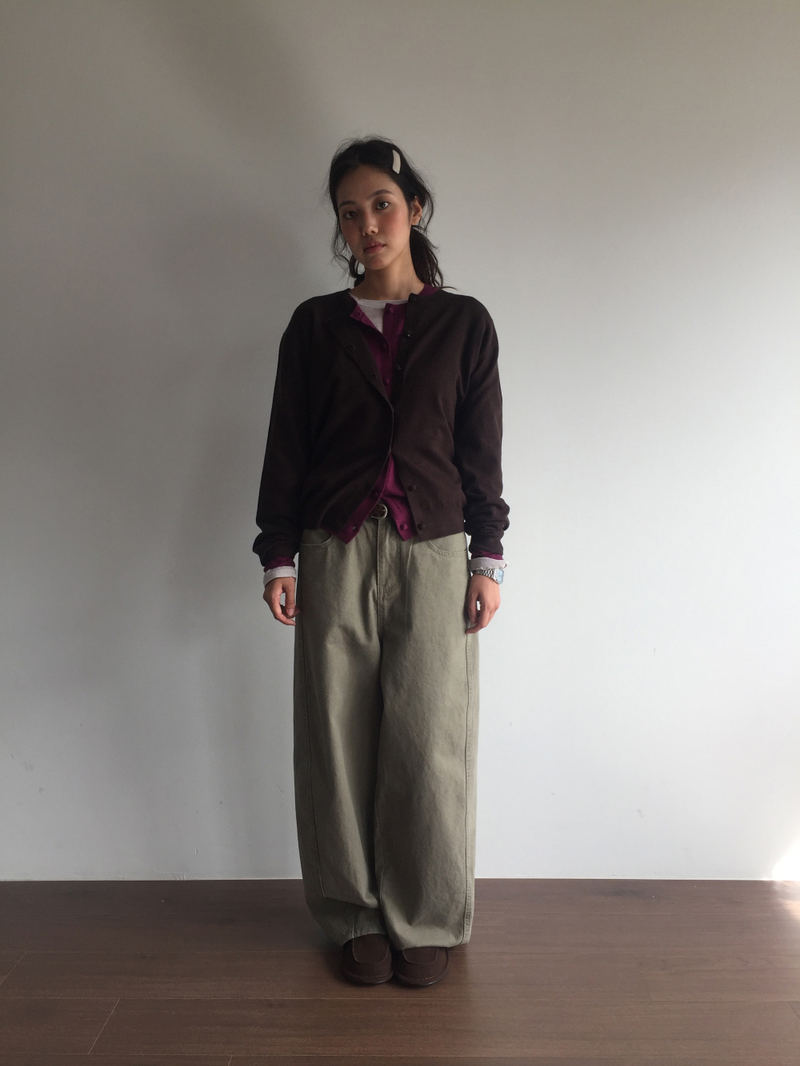 Contour Bean Cardigan (6color)