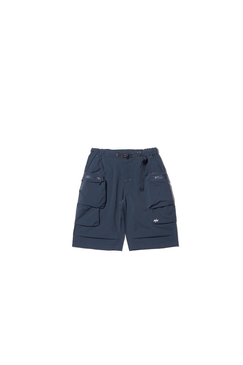 NīNEpointNīNE（ナインポイントナイン）の「DUO 3D POCKETS CAPRI PANTS - NAVY （Pants）」