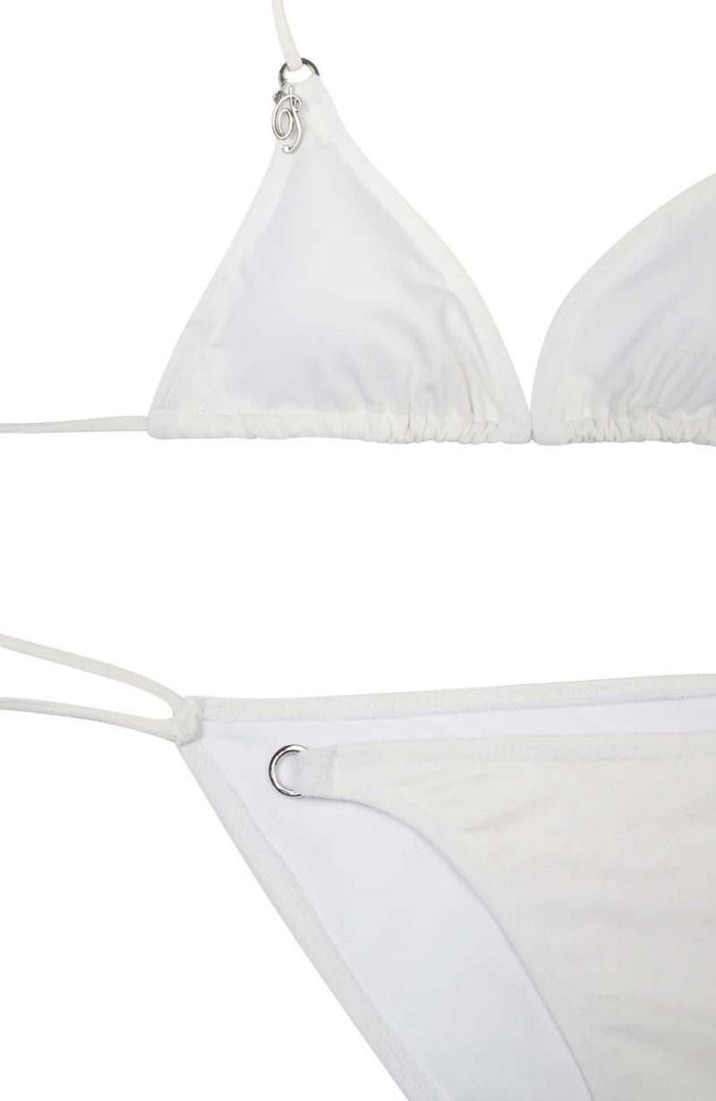 TINA STRING BIKINI SET white