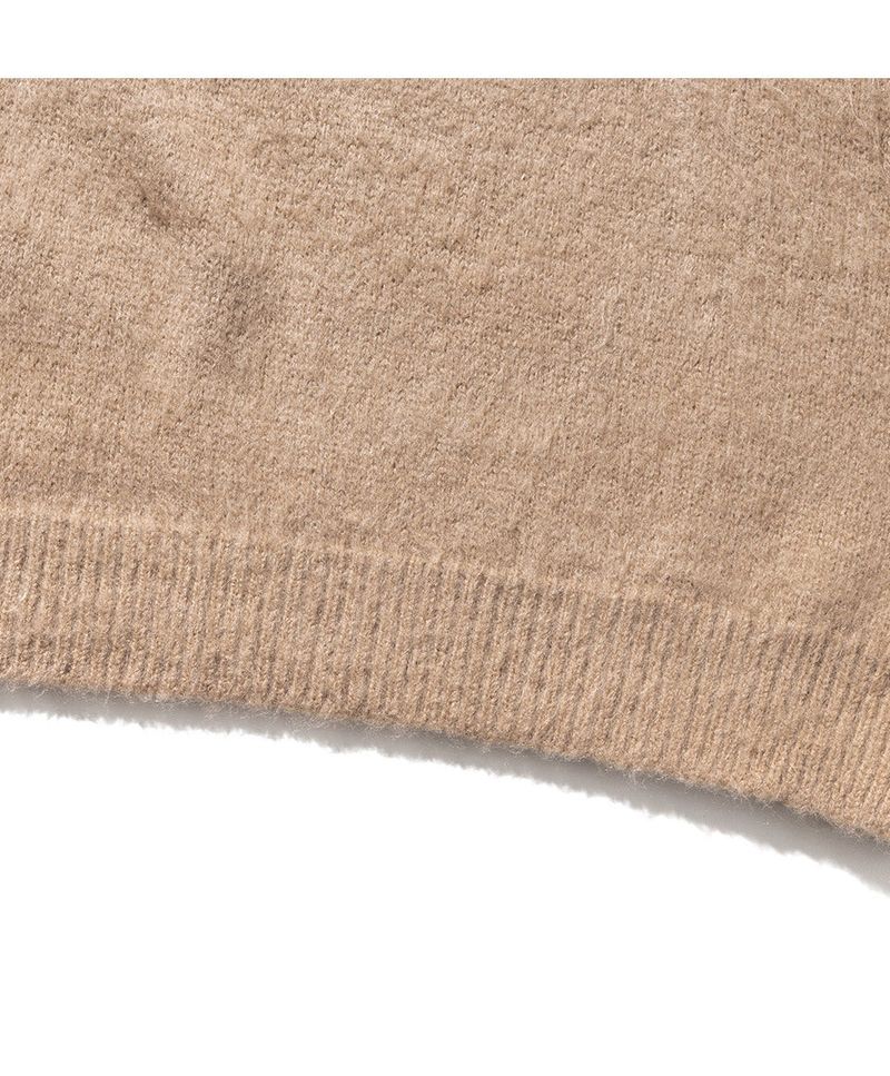 WOOL SOFT MOHAIR OVERSIZED KNIT