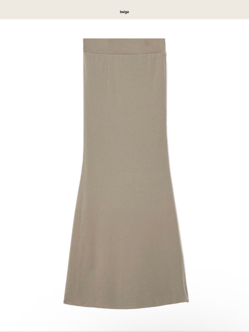[ hip-up ] teatime mermaid tension long sk