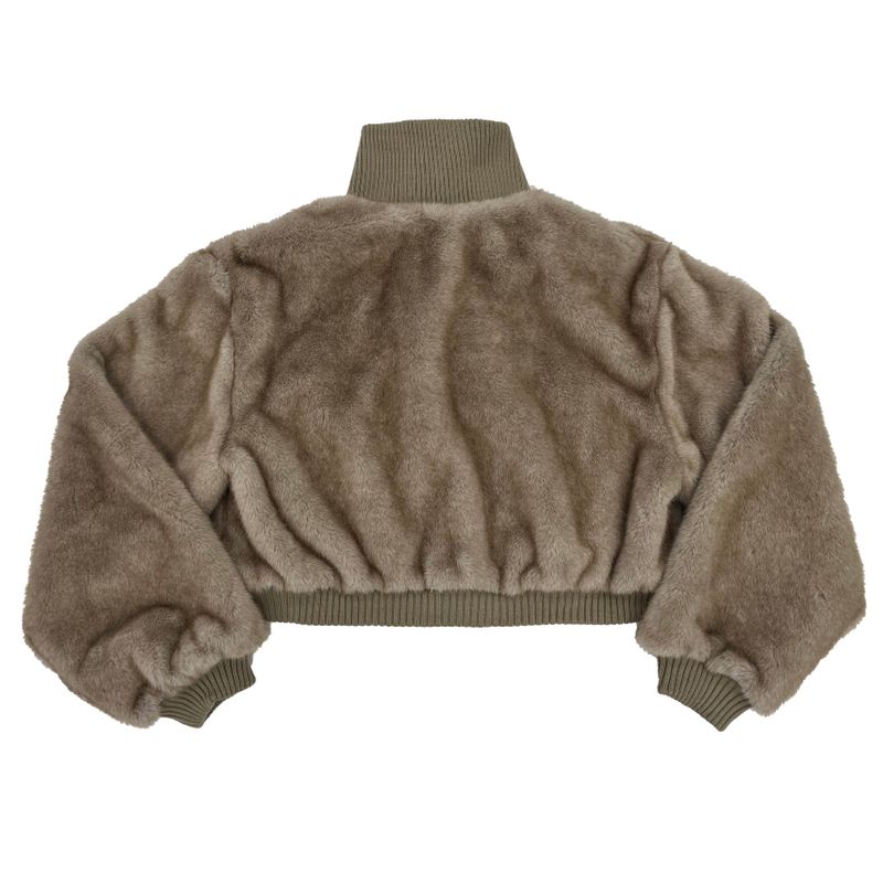 knit polar fur jumper
