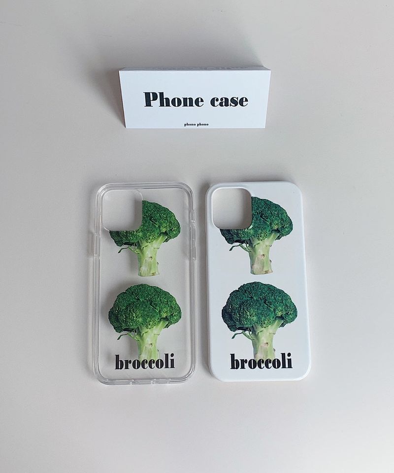 BROCCOLI PHONE CASE (HARD TYPE)