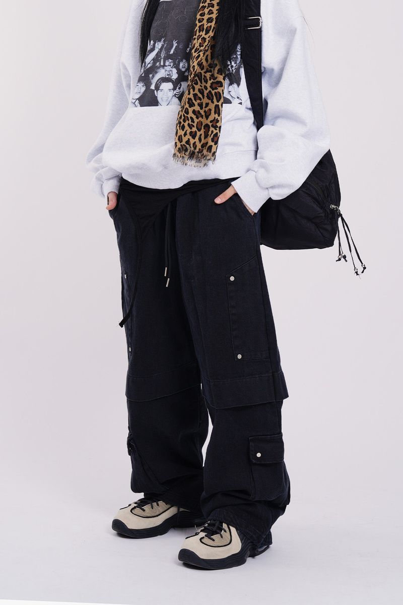 Raucohouse（ラウコハウス）の「Flight cation banding layered pants（Pants）」