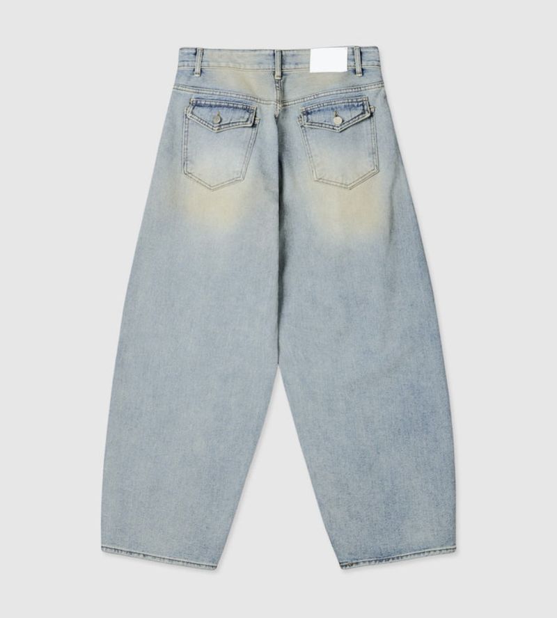 No.1393 A pocket wide denim PT