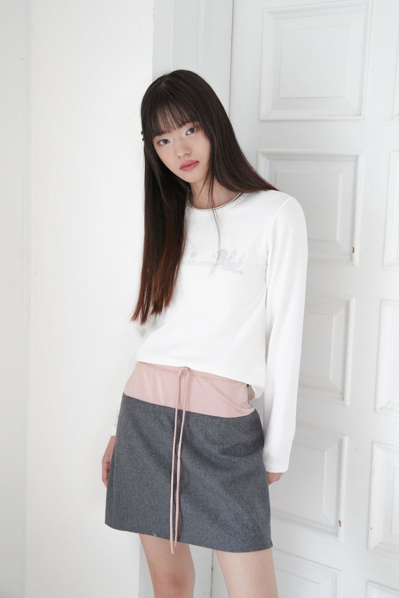 ZIZE ANGEL CUBIC T-SHIRTS (WHITE)