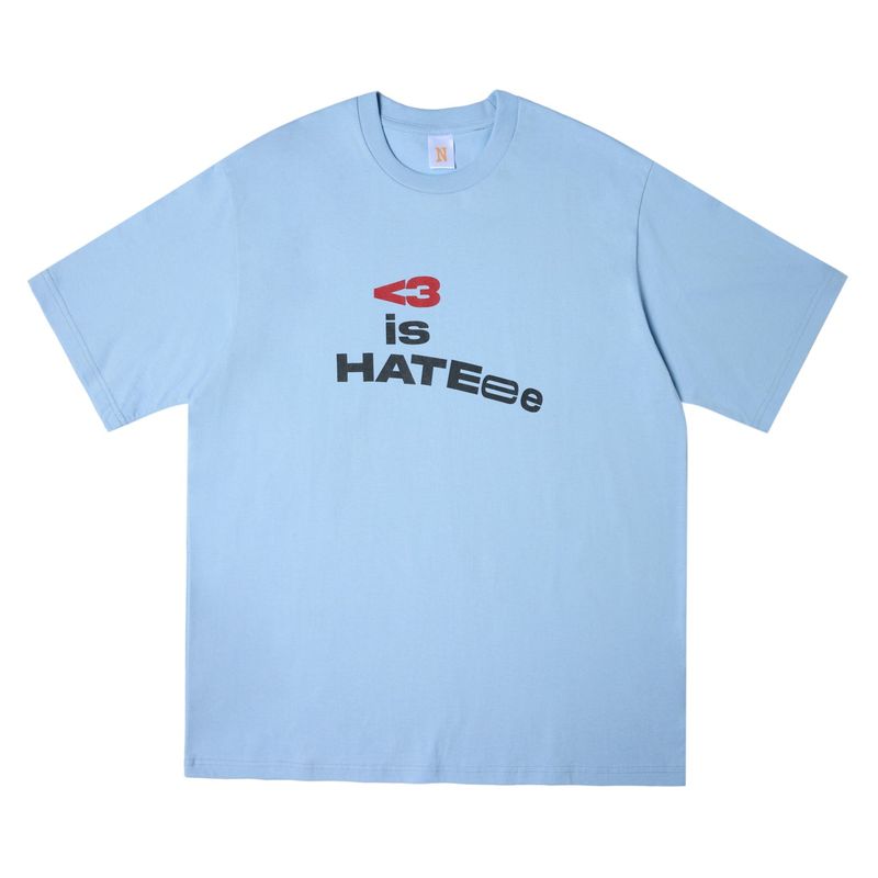 EMOJI TEE HAZY BLUE