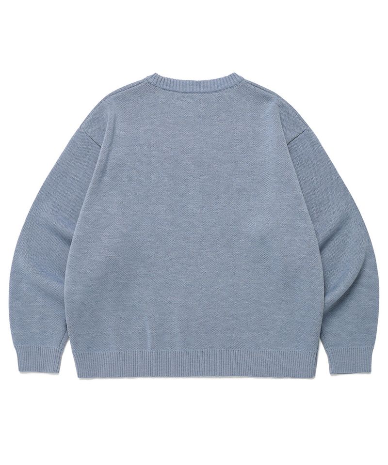 61ROAD KNIT SWEATER BLUE(CV2ESUK600A)