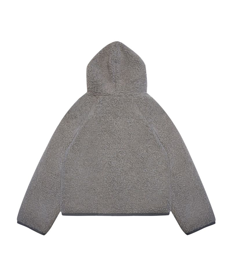 DUFFLE HOOD SHORT JK CHARCOAL