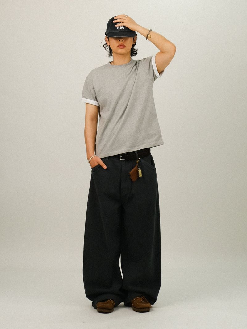 HA Roll-up Layered Muscle Fit 1/2 T