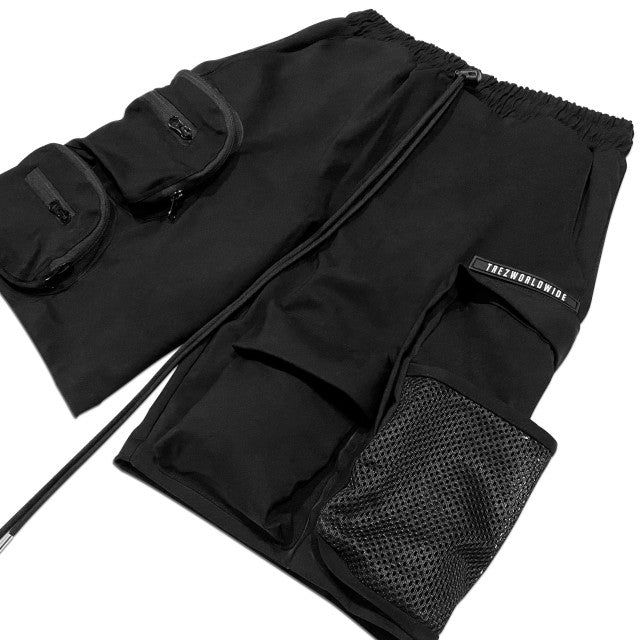 TZ Cargo Shorts Pants V2 - Black