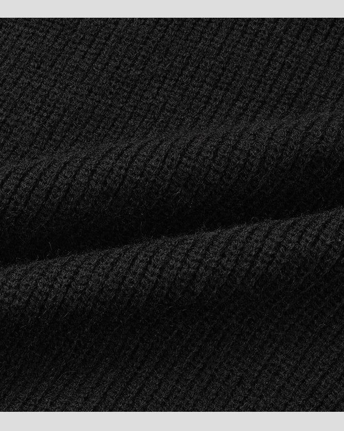 (UNISEX) Studs Over Knit