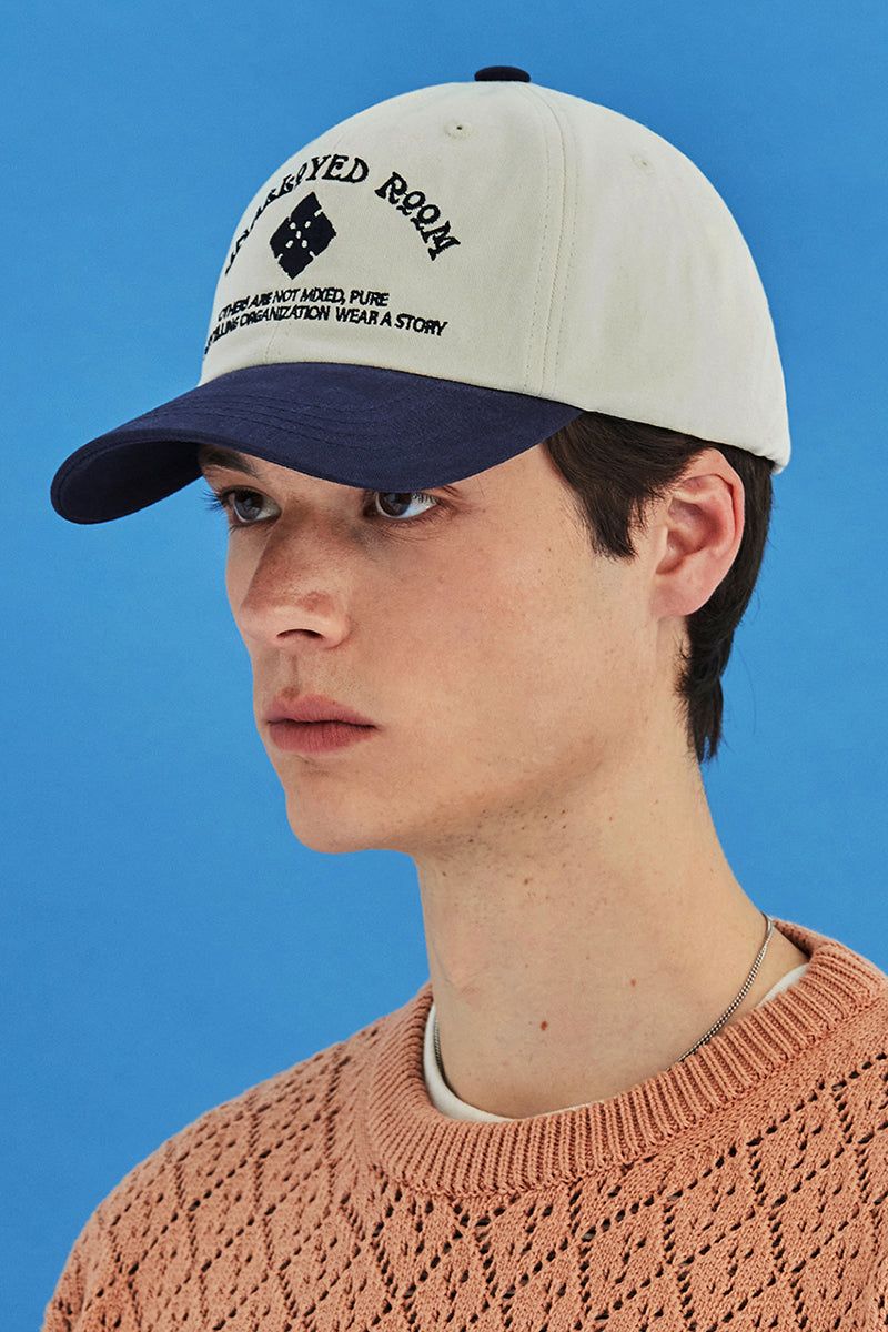 ROOM LOGO BALL CAP / IVORY
