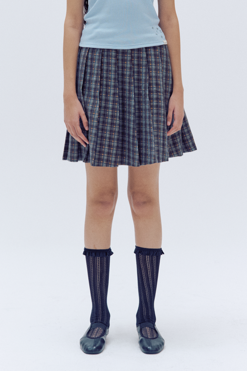 CHECKERED SKIRT