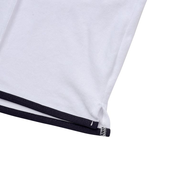 [UNISEX] Binding Terry Shorts (White)