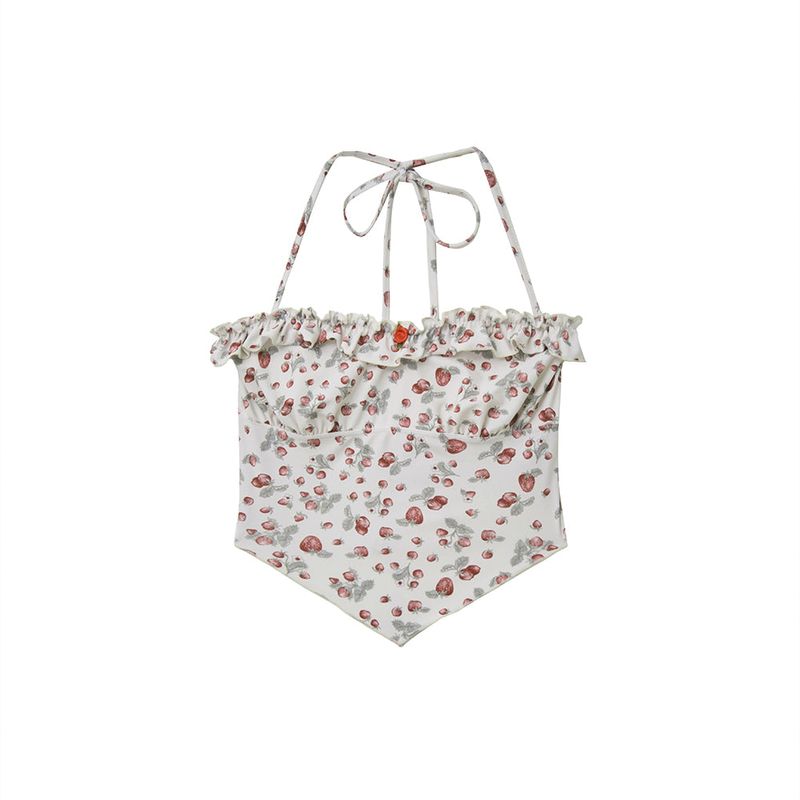 Strawberry Swim Top
