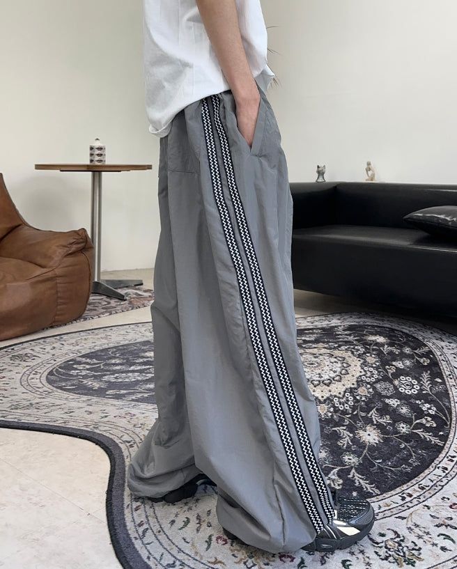 Hera Curve Track Nylon Pants