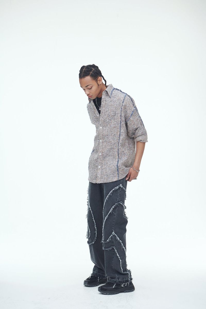 Comma Denim Pants Grey