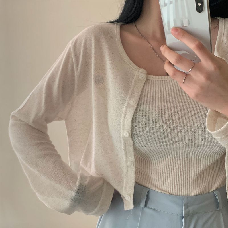 [Bellide made] Beginning Summer Cropped Cardigan