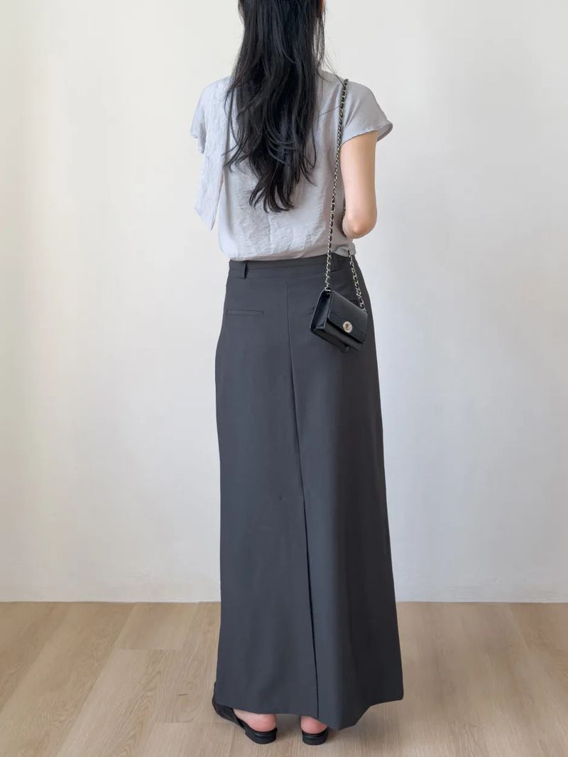 Dawson Low H-Line Long Skirt