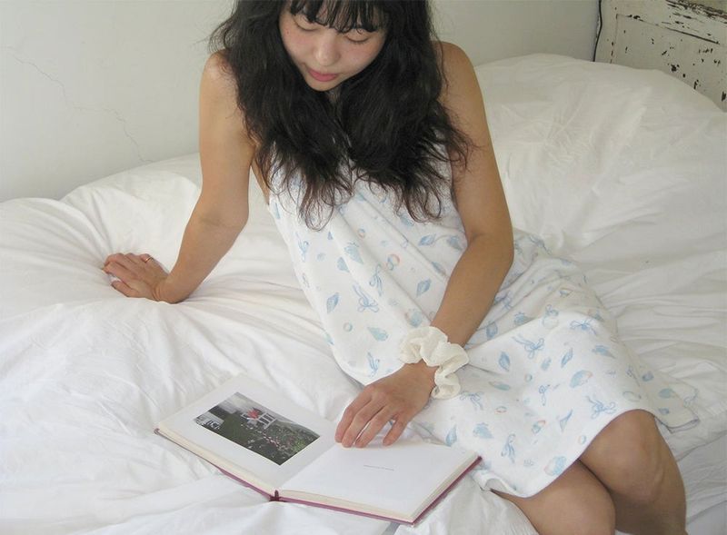 Shell towel one-piece