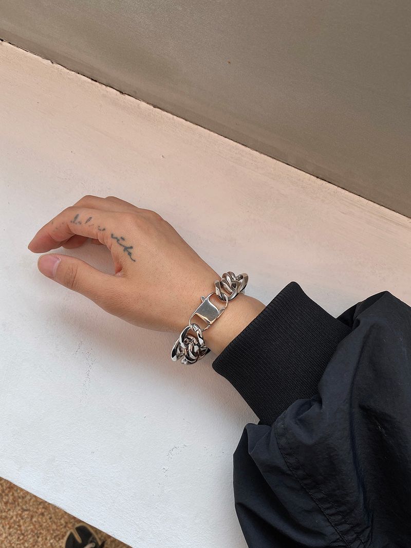 ASCLO Boss Chain Bracelet (Silver)