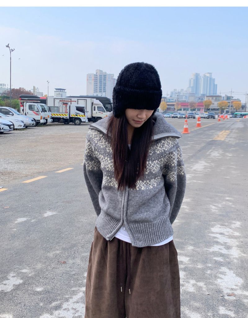 Nordic cardigan(4colors)