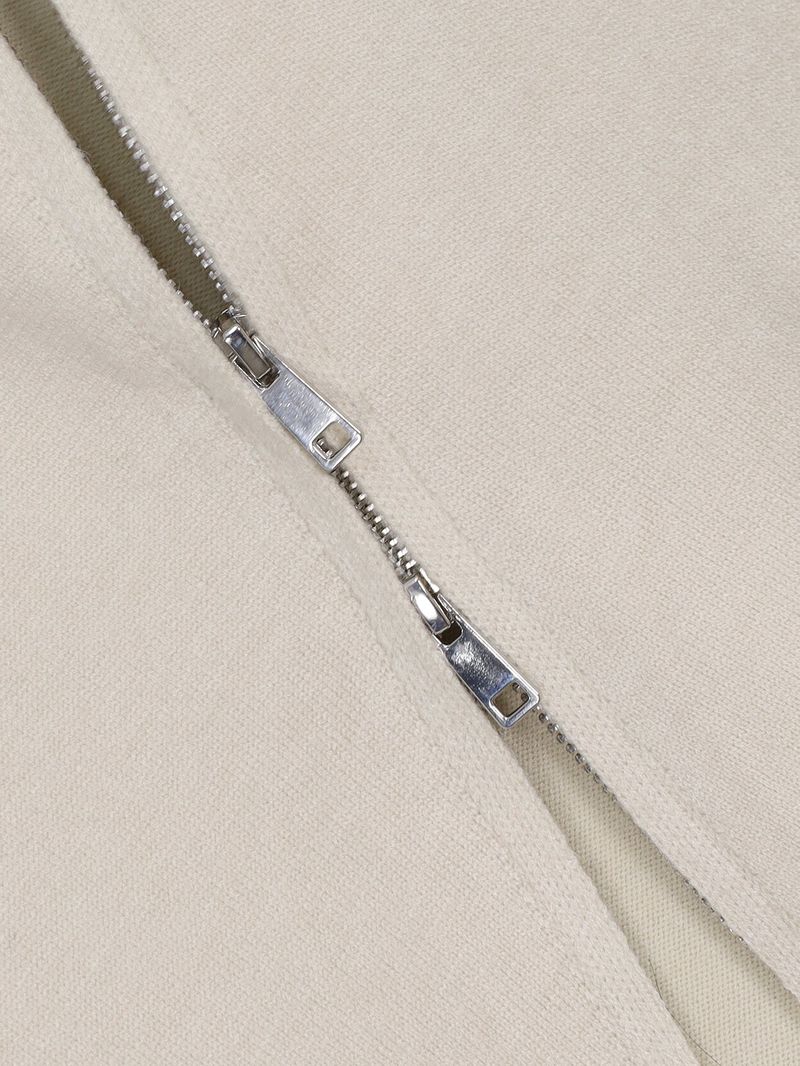 Nito Slash Knitted Zip Up